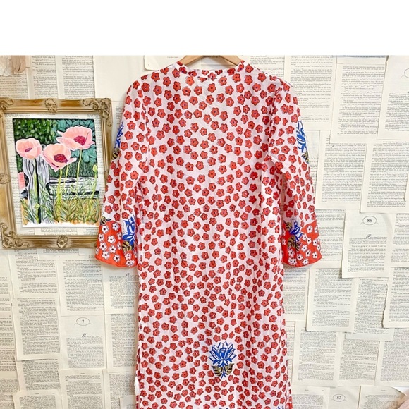 J Crew Floral Kaftan - Picture 6 of 14